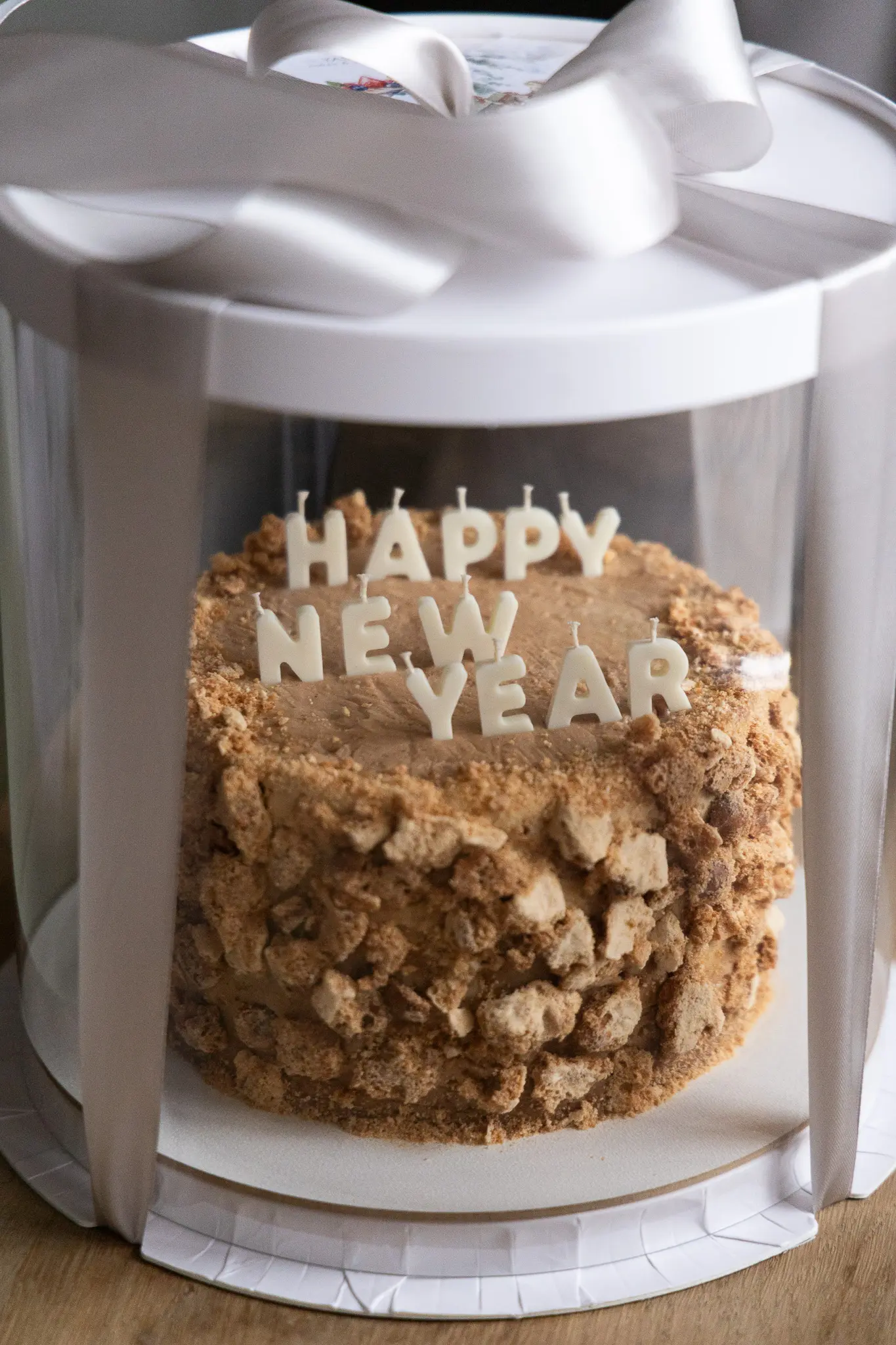 Новогодний киевский торт