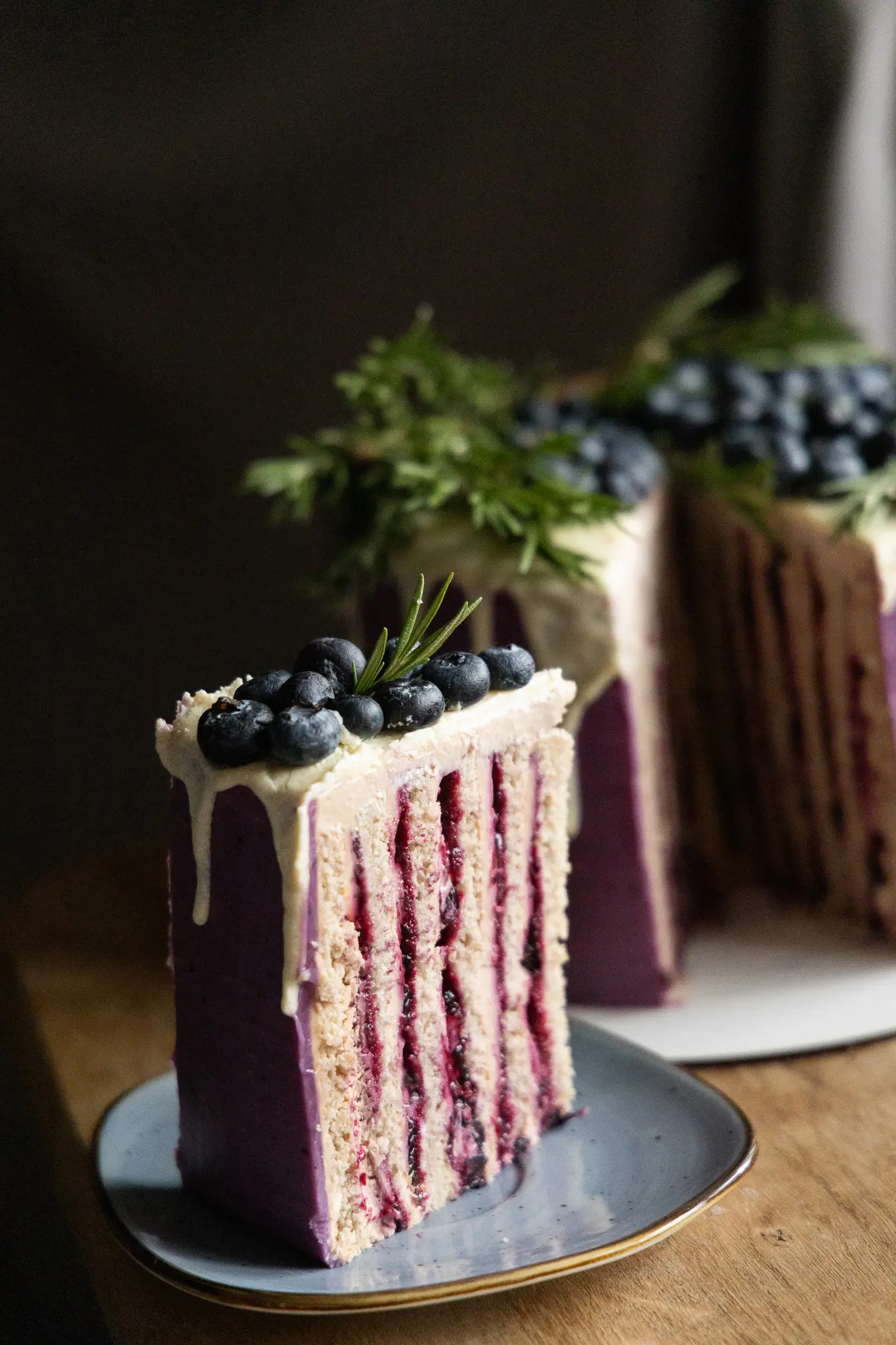 Чёрная смородина с розмарином