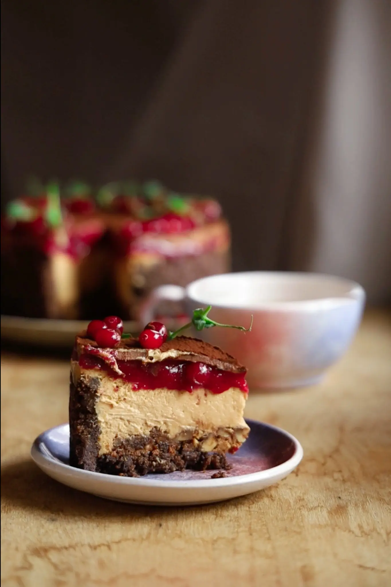 Бородинский с клюквой и шоколадом