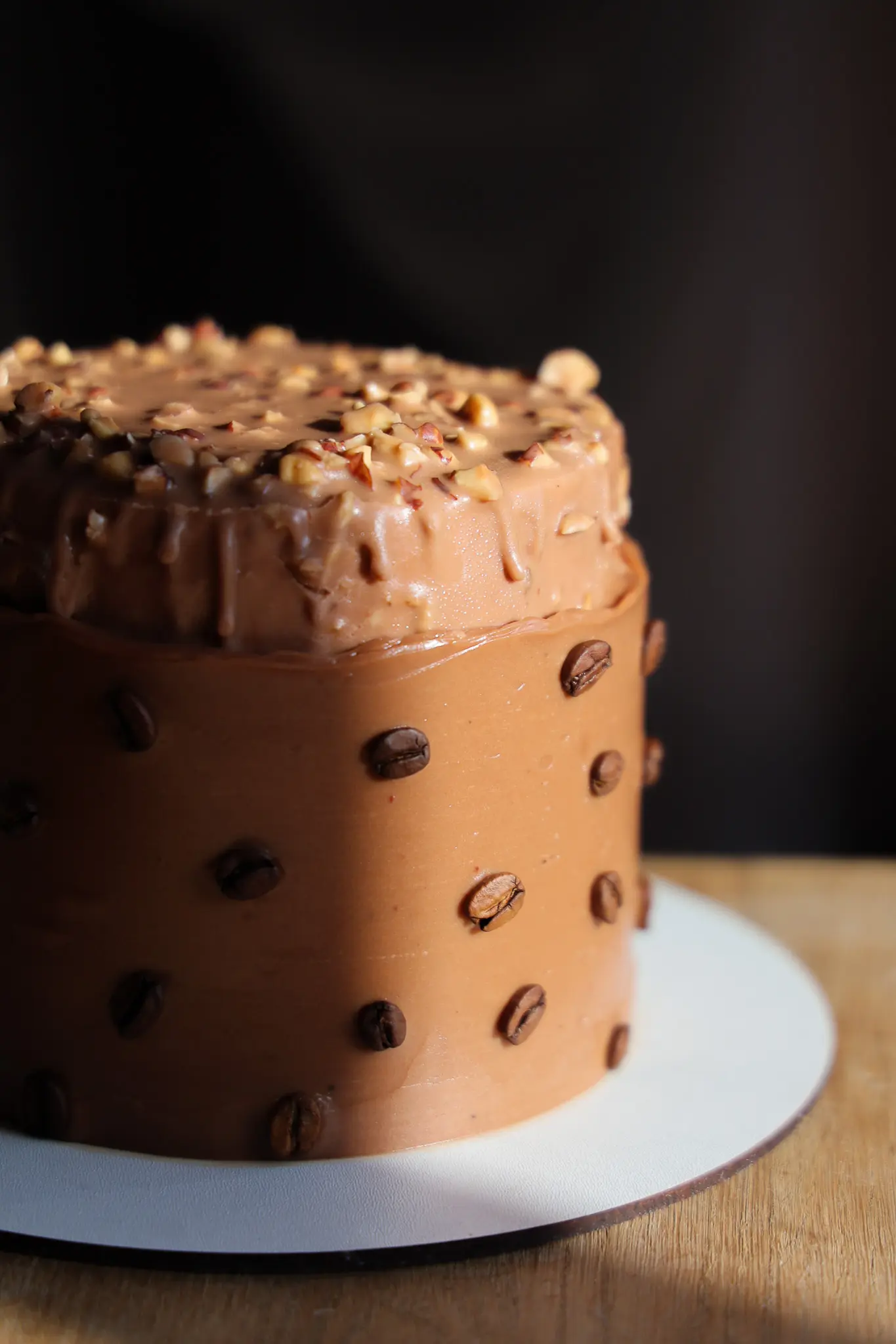 Кофейный с кардамоном и яблоками