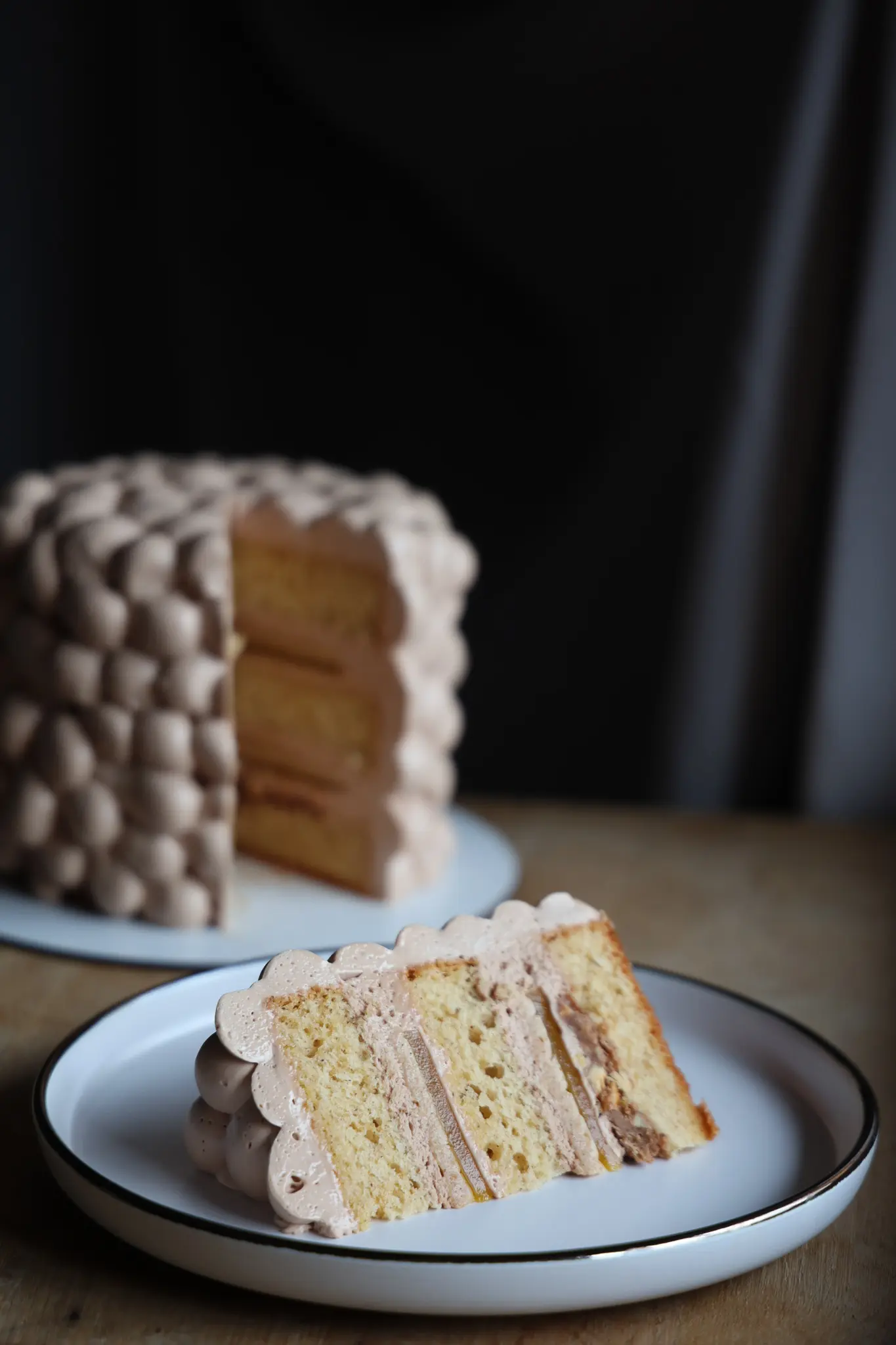 Фундучный с маракуйя и пралине